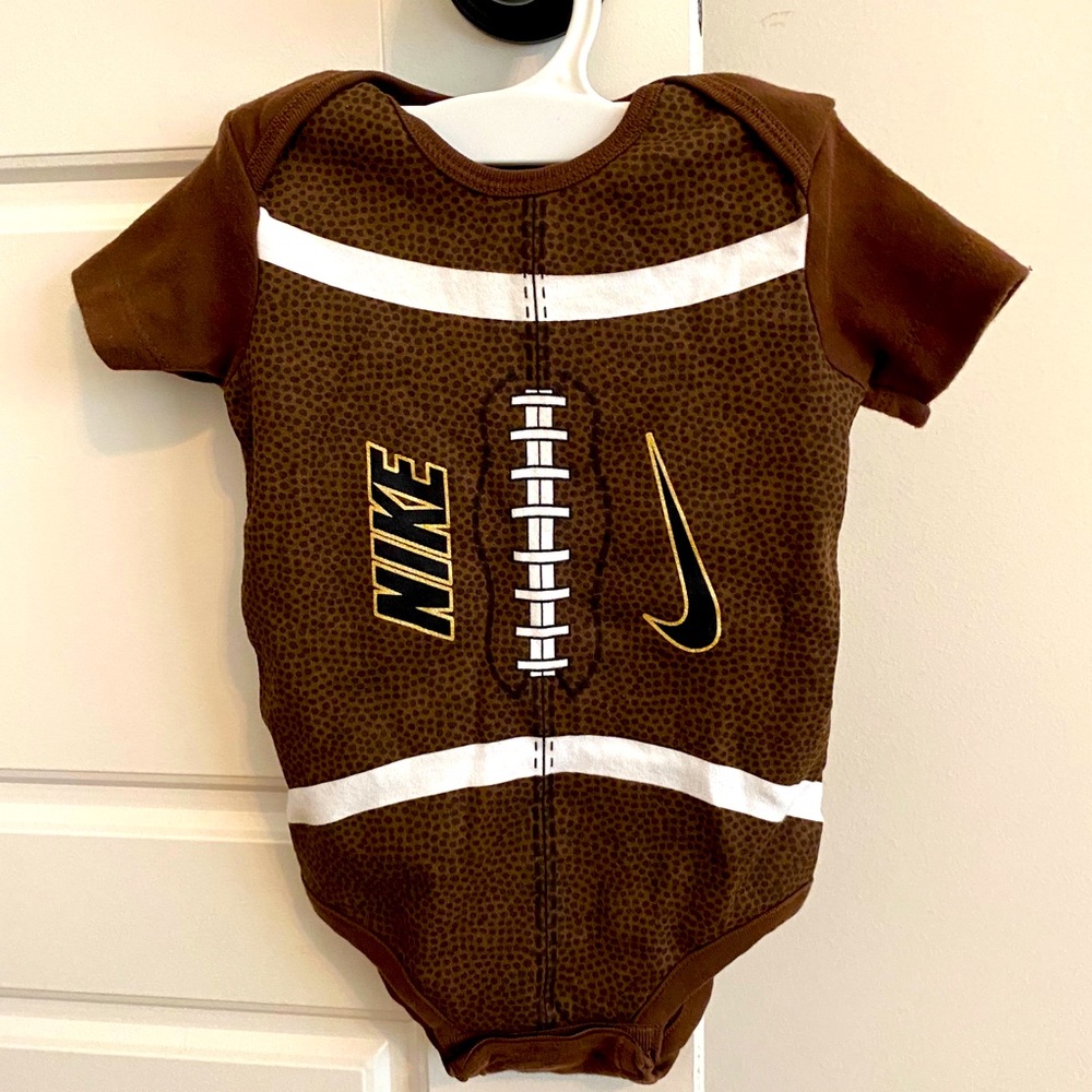 Nike football onesie
